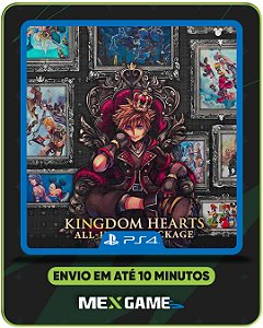 KINGDOM HEARTS III ALL-IN-ONE PACKAGE - PS4 - MÍDIA DIGITAL