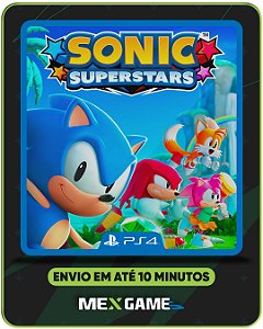SONIC SUPERSTARS- PS4 - MIDIA DIGITAL