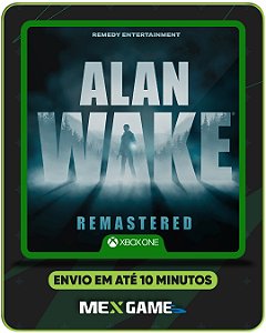 ALAN WAKE REMASTERED - XBOX ONE - MÍDIA DIGITAL