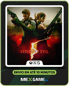 RESIDENT EVIL 5- XBOX SERIES X|S - MÍDIA DIGITAL