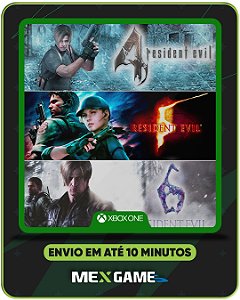 RESIDENT EVIL TRIPLO - XBOX ONE - MÍDIA DIGITAL