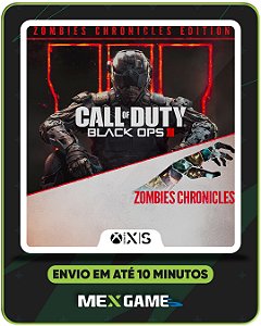 CALL OF DUTY BLACK OPS 3 ZOMBIES - XBOX SERIES X|S - MÍDIA DIGITAL