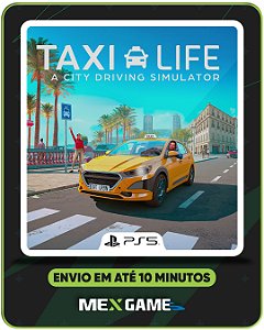 TAXI LIFE A CITY DRIVING SIMULATOR - PS5 - MÍDIA DIGITAL