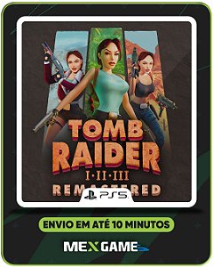TOMB RAIDER I-II-III REMASTERED - PS5 - MÍDIA DIGITAL
