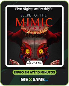 FIVE NIGHTS AT FREDDY'S: SECRET OF THE MIMIC - PS5 - MÍDIA DIGITAL