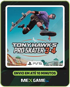 TONY HAWKS PRO STAKER 3 + 4 - PS5 - MÍDIA DIGITAL