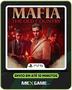 MAFIA: THE OLD COUNTRY - PS5 - MÍDIA DIGITAL