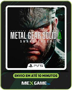 METAL GEAR SOLID Δ: SNAKE EATER - PS5 - MÍDIA DIGITAL