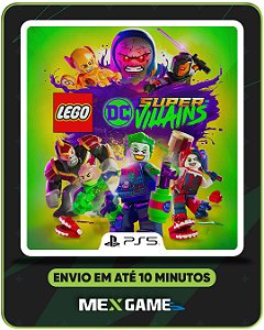 LEGO DC SUPER VILÕES - PS5 - MIDIA DIGITAL
