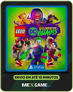 LEGO DC SUPER VILÕES - PS4 - MIDIA DIGITAL