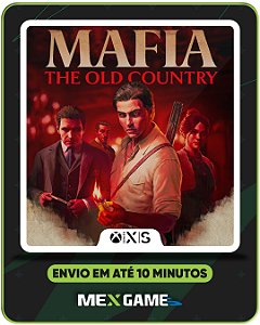 MAFIA: THE OLD COUNTRY - XBOX SERIES X|S - MÍDIA DIGITAL