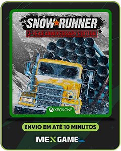 SNOWRUNNER 3 YEAR EDITION - XBOX ONE - MÍDIA DIGITAL