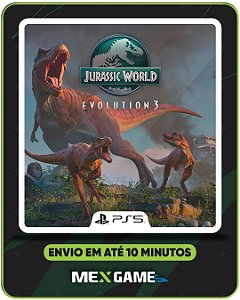 JURASSIC WORLD EVOLUTION 3 - PS5 - MÍDIA DIGITAL