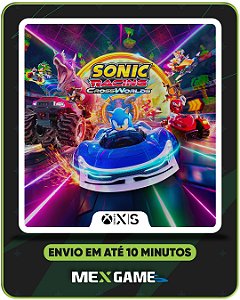 SONIC RACING CROSSWORLD - XBOX SERIES X|S - MÍDIA DIGITAL