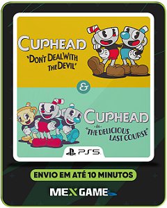 CUPHEAD & THE DELICIOUS LAST COURSE - PS5 - MÍDIA DIGITAL