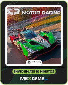 PROJECT MOTOR RACING - PS5 -  MÍDIA DIGITAL