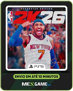 NBA 2K26 SUPERSTAR (ACESSO ANTECIPADO) - PS5 - MÍDIA DIGITAL