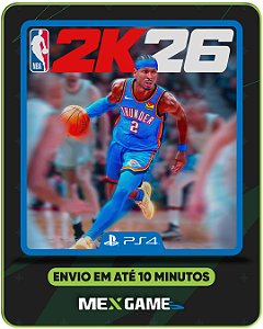 NBA 2K26 - PS4 - MÍDIA DIGITAL