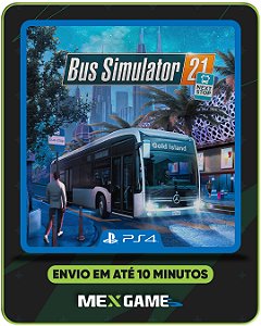 BUS SIMULATOR 21 NEXT - PS4 - MÍDIA DIGITAL