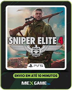 SNIPER ELITE 4 - PS5 - MÍDIA DIGITAL