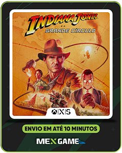 INDIANA JONES O GRANDE CIRCULO - XBOX SERIES X|S - MÍDIA DIGITAL