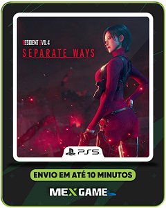 RESIDENT EVIL 4: SEPARATE WAYS (DLC) - PS5 - MÍDIA DIGITAL