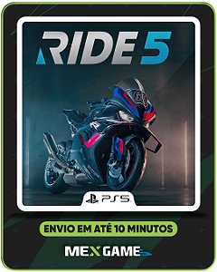 RIDE 5 - PS5 - MIDIA DIGITAL