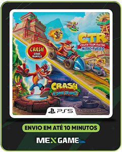 CRASH NITRO + CRASH TRILOGY - PS5 - MÍDIA DIGITAL