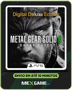 METAL GEAR SOLID Δ: SNAKE EATER  DELUXE (ACESSO ANTECIPADO) - PS5 - MÍDIA DIGITAL