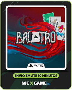 BALATRO - PS5 - MIDIA DIGITAL