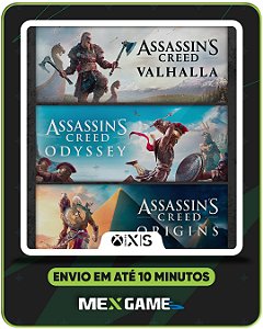 ASSASSIN'S CREED MYTHOLOGY PACK - XBOX SERIES X|S - MÍDIA DIGITAL