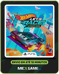 HOT WHEELS LETS RACE ULTIMATE SPEED - PS5 - MIDIA DIGITAL