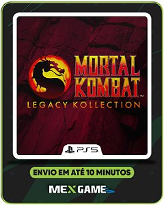 MORTAL KOMBAT LEGACY KOLLECTION - PS5 - MIDIA DIGITAL