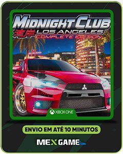 MIDNIGHT CLUB: LOS ANGELES COMPLETE EDITION - XBOX ONE - MÍDIA DIGITAL