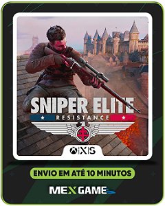 SNIPER ELITE RESISTANCE - XBOX SERIES X|S - MÍDIA DIGITAL