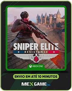 SNIPER ELITE RESISTANCE - XBOX ONE - MÍDIA DIGITAL