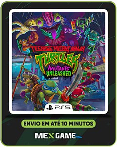 AS TARTARUGAS NINJA MUTANTES - PS5 - MÍDIA DIGITAL