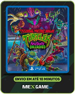AS TARTARUGAS NINJA MUTANTES - PS4 - MÍDIA DIGITAL