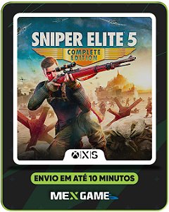 SNIPER ELITE 5: COMPLETE EDITION - XBOX SERIES X|S - MÍDIA DIGITAL