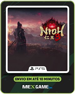 NIOH 3 - PS5 - MÍDIA DIGITAL