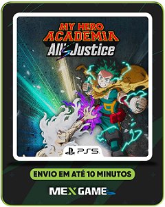 MY HERO ACADEMIA: ALL’S JUSTICE - PS5 - MÍDIA DIGITAL