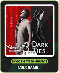 YAKUZA KIWAMI 3 & DARK TIES - PS5 - MÍDIA DIGITAL