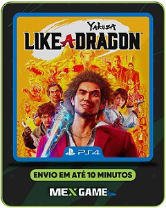 YAKUZA LIKE A DRAGON - PS4 - MIDIA DIGITAL