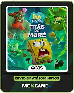 BOB ESPONJA TITÃS DA MARÉ - XBOX SERIES X|S - MÍDIA DIGITAL