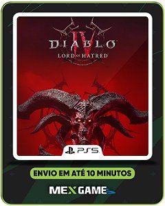 DIABLO IV: LORD OF HATRED (DLC) - PS5 - MIDIA DIGITAL