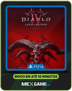 DIABLO IV: LORD OF HATRED (DLC) - PS4 - MIDIA DIGITAL