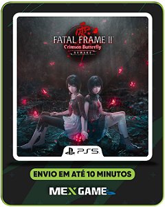 FATAL FRAME II CRIMSON BUTTERFLY REMAKE - PS5 - MIDIA DIGITAL