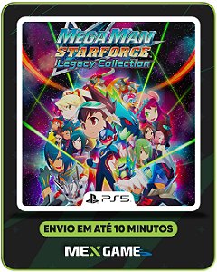 MEGA MAN STAR FORCE LEGACY COLLECTION - PS5 - MIDIA DIGITAL