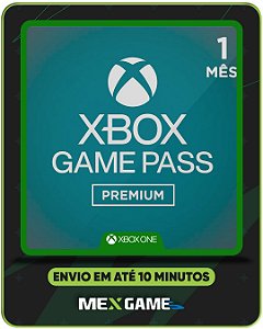 GAME PASS PREMIUM 1 MES - XBOX ONE - MÍDIA DIGITAL