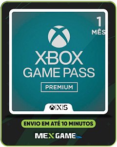 GAME PASS PREMIUM 1 MES - XBOX SERIES X|S - MÍDIA DIGITAL